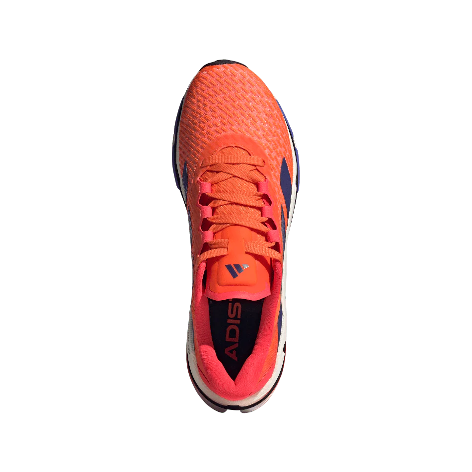 Adidas Adistar BYD M Men's Running Shoes in Impact Orange/Lucid Blue/Lucid Red SS25 - Image 4