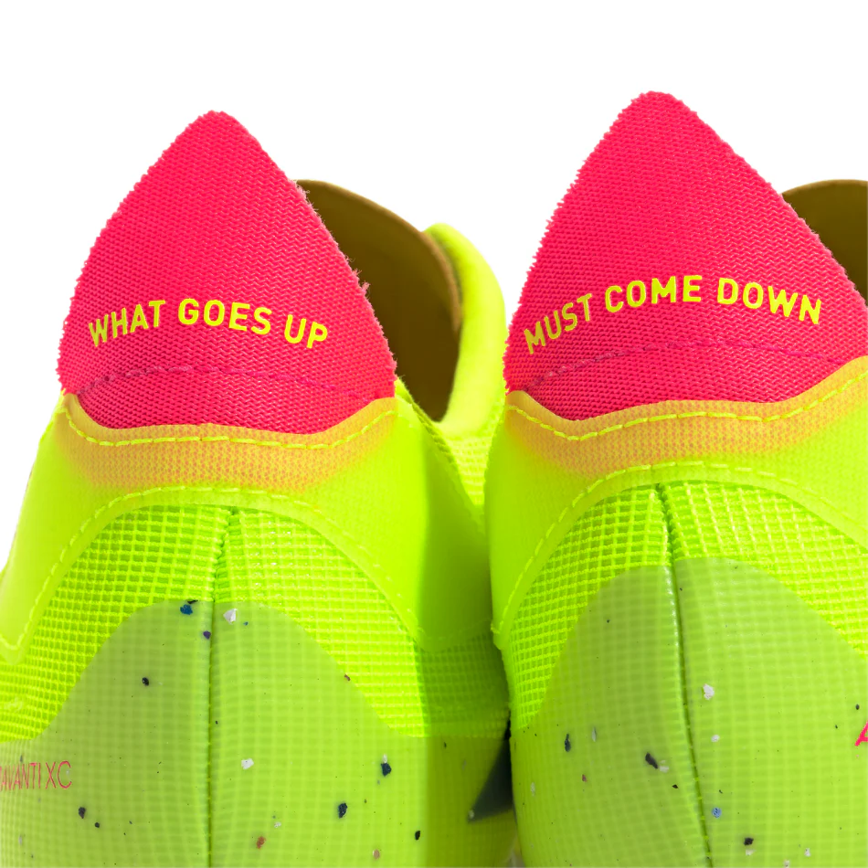 adidas Adizero Avanti XC Running Spikes in Lucid Lemon/Black AW25 - Image 6