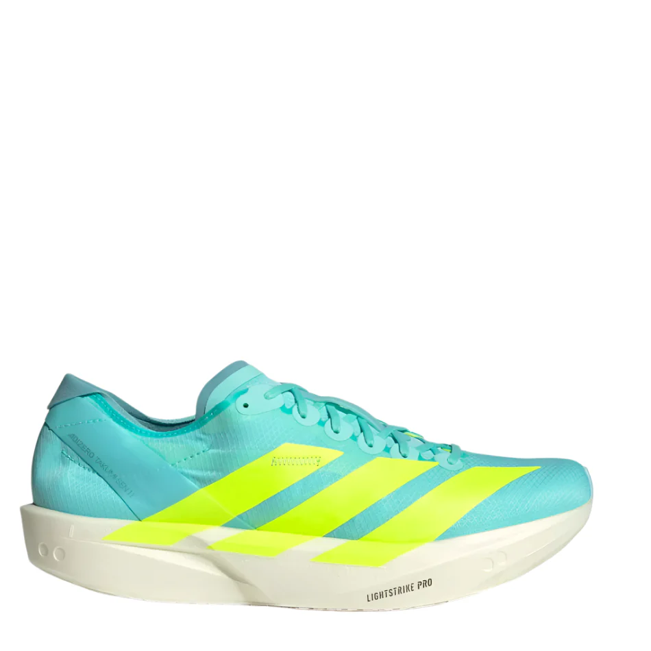 adidas Men's Takumi Sen 11 Running Shoes in Flash Aqua/Zero Metalic /Mint Ton AW25
