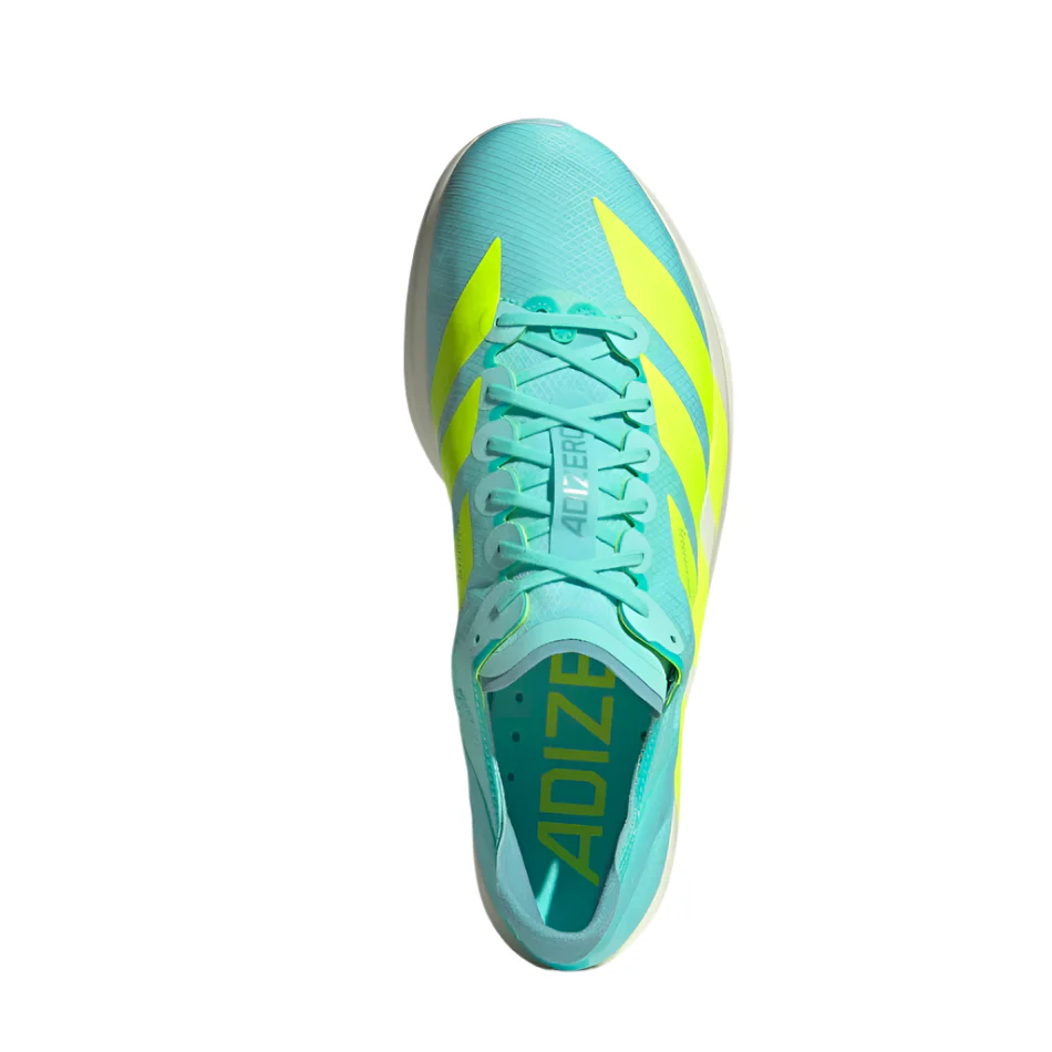 adidas Men's Takumi Sen 11 Running Shoes in Flash Aqua/Zero Metalic /Mint Ton AW25 - Image 3