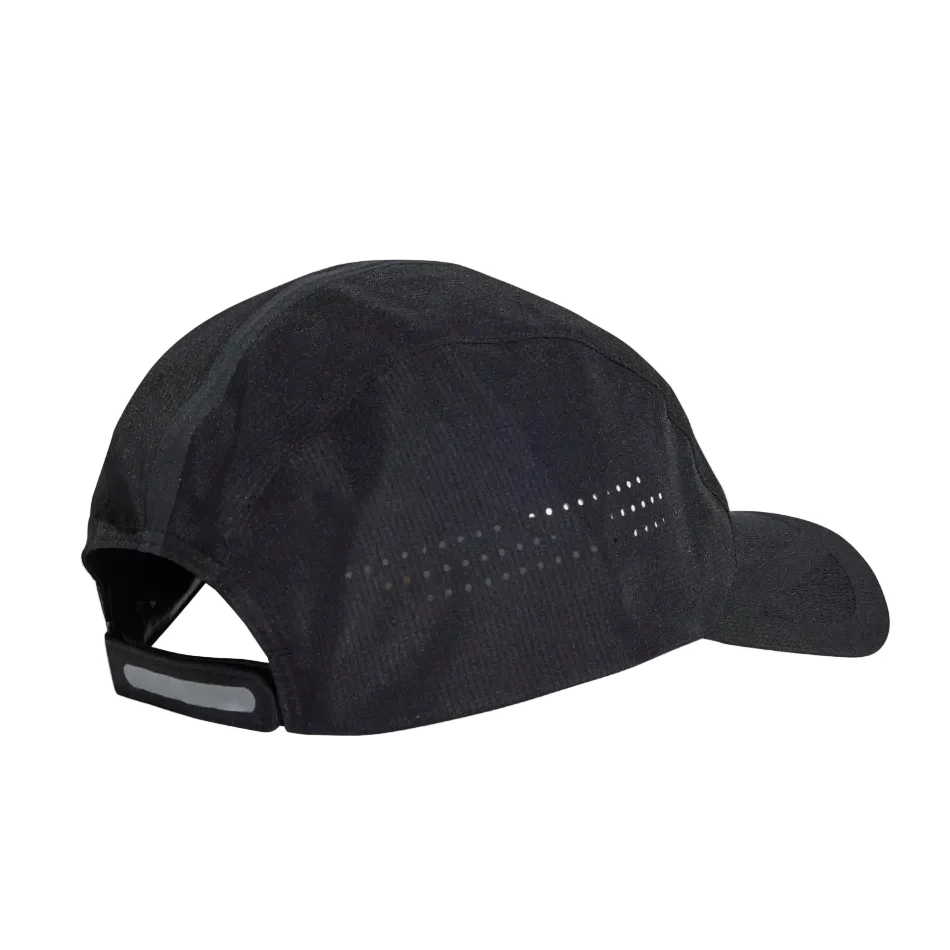 adidas Unisex Running x Adizero Lightweight Climacool Cap in Black/Reflective Silver AW26 - Image 2