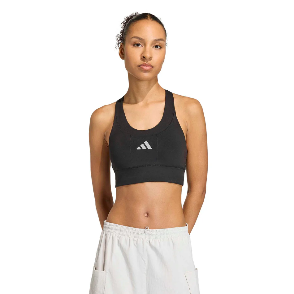 adidas Women's Adi365 Pocket Bra in Black AW26 - Image 3