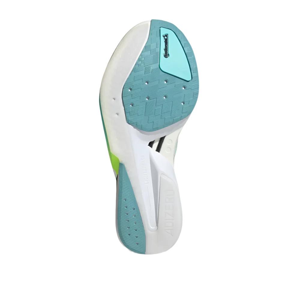 adidas Women's Boston 13 Running Shoes in Semi Flash Aqua/Zero Metalic/Lucid Lemon AW25 - Image 2
