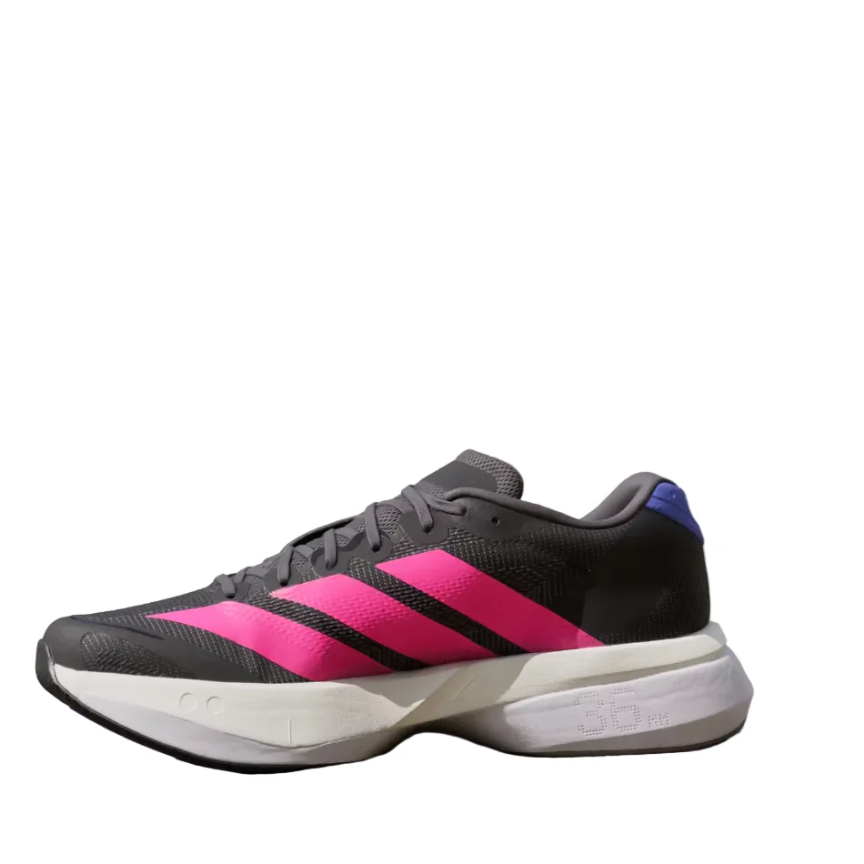 adidas Women's Boston 13 Running Shoes in Core Black/Lucid Pink/Cobalt Blue SS26 - Image 3