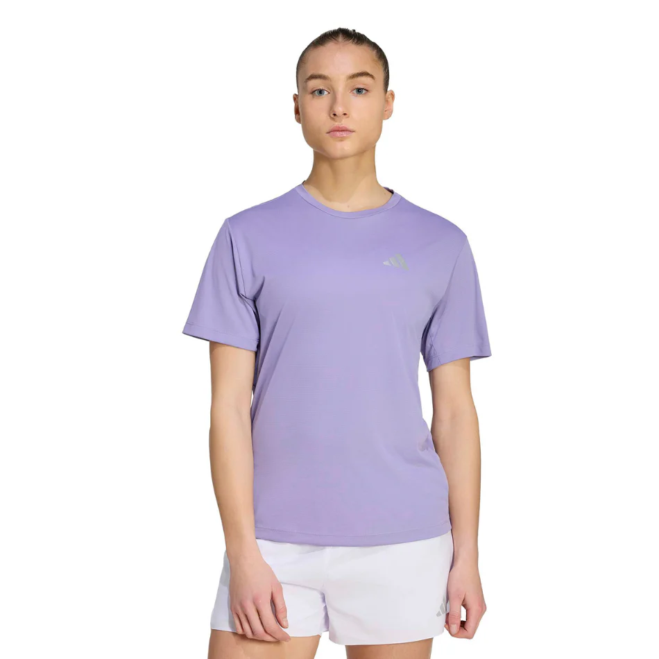 adidas Women's Run Essentials Tee in Magic AW26 - Image 2