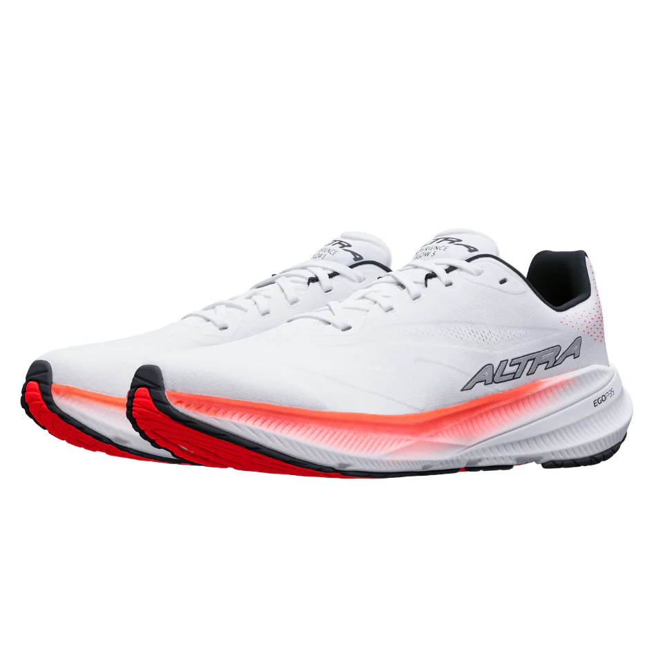 Altra Men's Experience Flow 3 Running Shoes in White/Coral SS26 - Image 3
