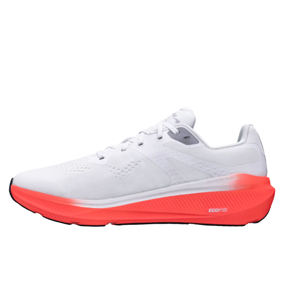 Altra Men's Experience Flow ST Running Shoes in White/Coral SS26 - Image 6