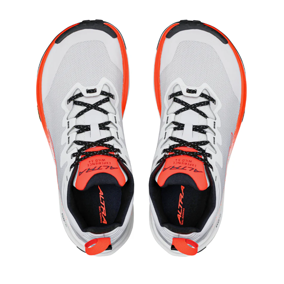 Altra Men's Experience Wild 3 + Trail Running Shoes in White/Coral SS26 - Image 2