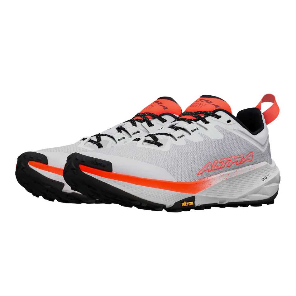 Altra Men's Experience Wild 3 + Trail Running Shoes in White/Coral SS26 - Image 3