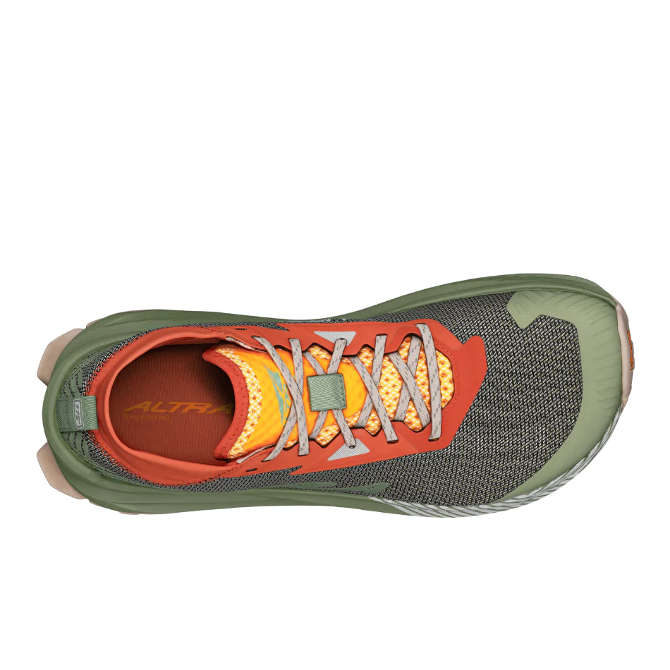 Altra Men's Olympus 275 Trail Running Shoes in Gray/Orange SS26 - Image 5