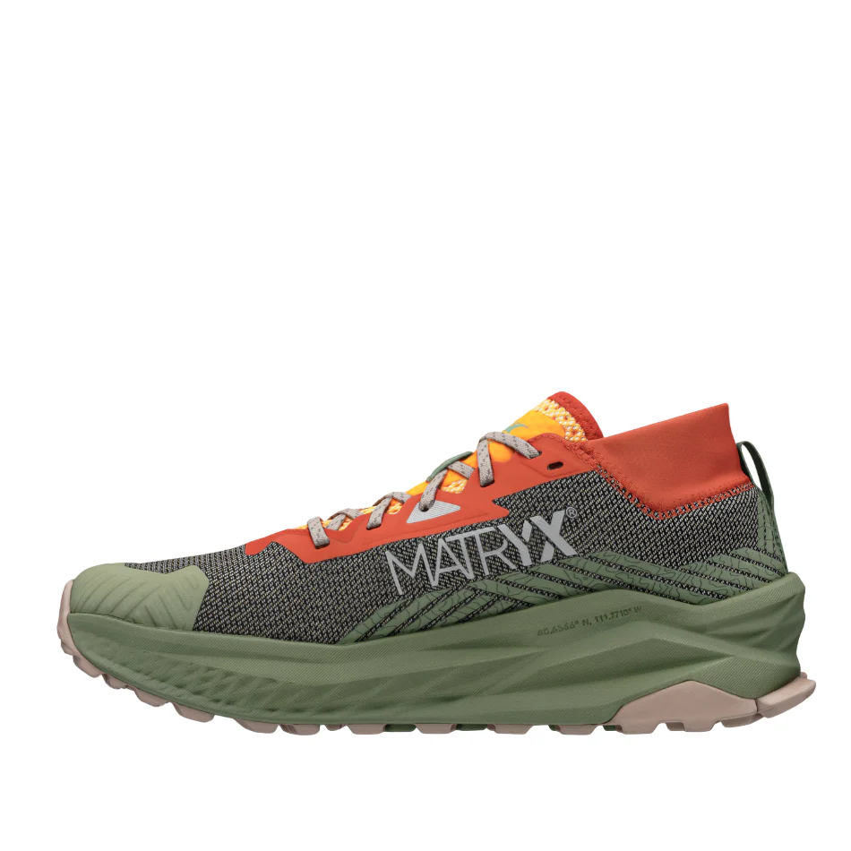 Altra Men's Olympus 275 Trail Running Shoes in Gray/Orange SS26 - Image 6