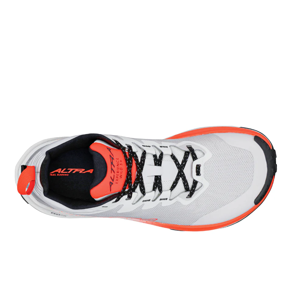Altra Women's Experience Wild 3+ Trail Running Shoes in White/Coral SS26 - Image 5