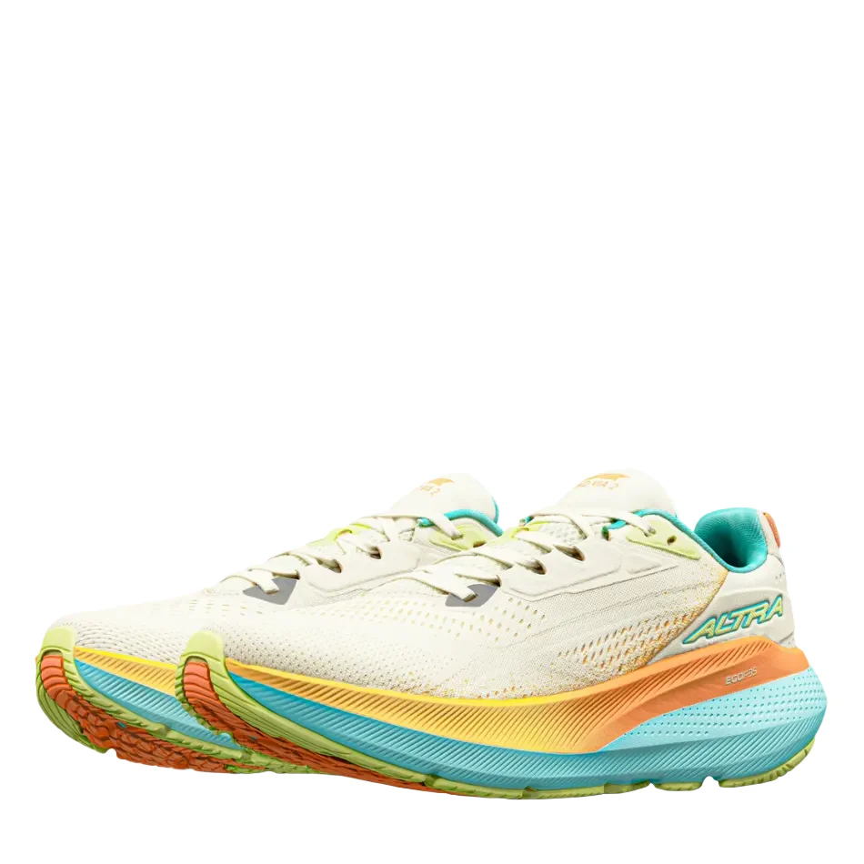 Altra Men's FWD Via 2 Running Shoes in Winter White/Green SS26 - Image 3