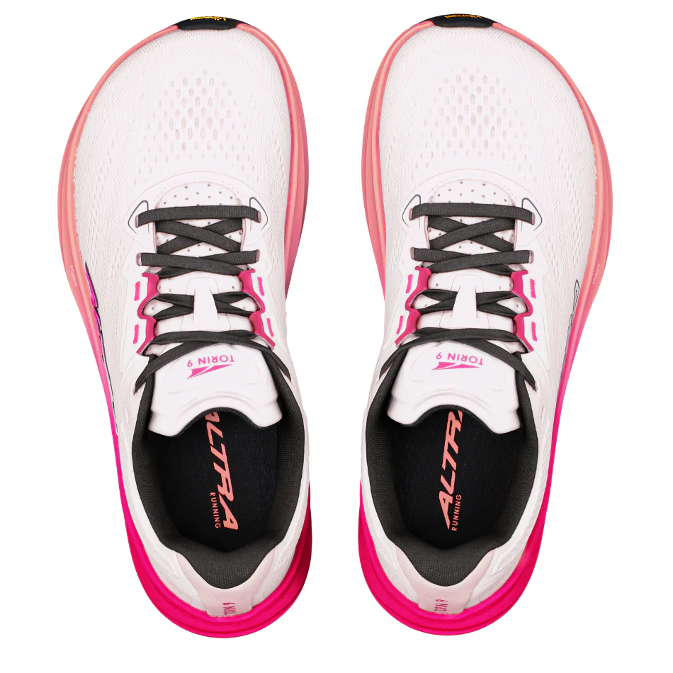 Altra Women's Torin 9 Running Shoes in Coconut Cream/Pink Glow/Desert Flow AW26 - Image 3