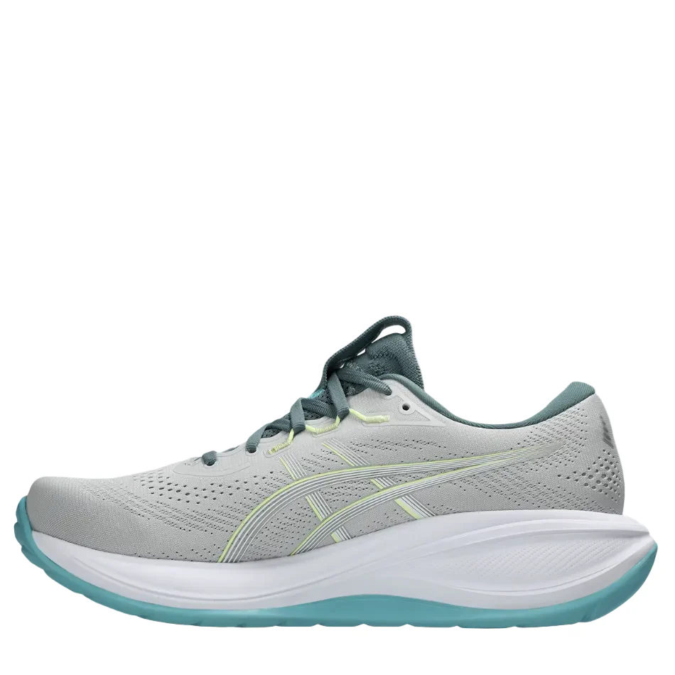 ASICS Men's CEL-CUMULUS 28 Running Shoes in Cloud Grey/Energy Aqua AW26 - Image 6