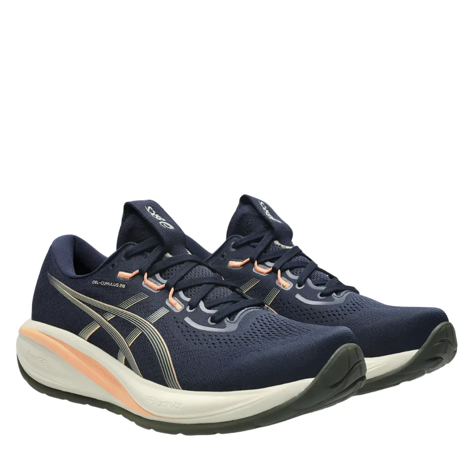 ASICS Men's CEL-CUMULUS 28 Running Shoes in Midnight/Khaki Green AW26 - Image 5