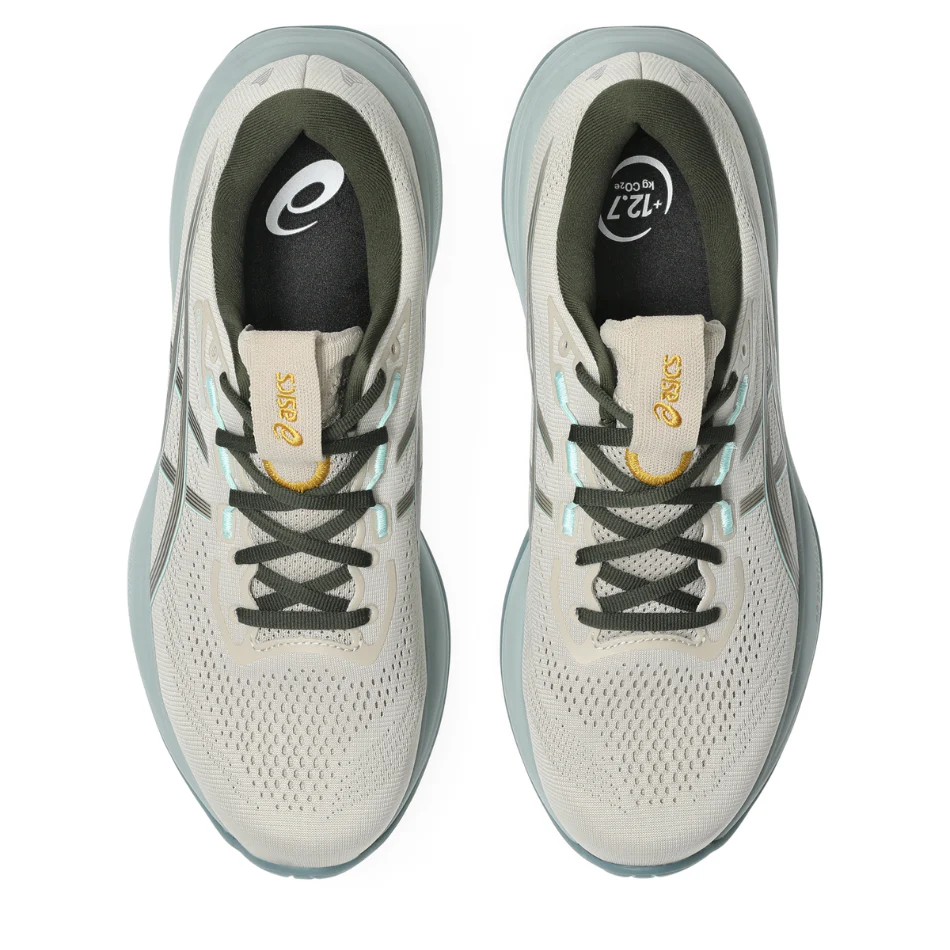 ASICS Men's CEL-CUMULUS 28 Running Shoes in Simply Taupe/Vintage Khaki AW26 - Image 2