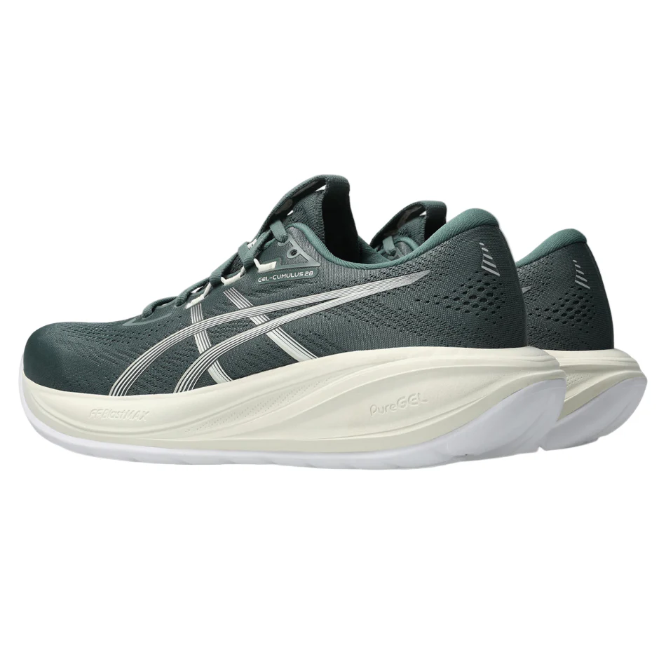 ASICS Men's GEL-CUMULUS 28 Running Shoes in Dusty Fern/Ivory SS26 - Image 6