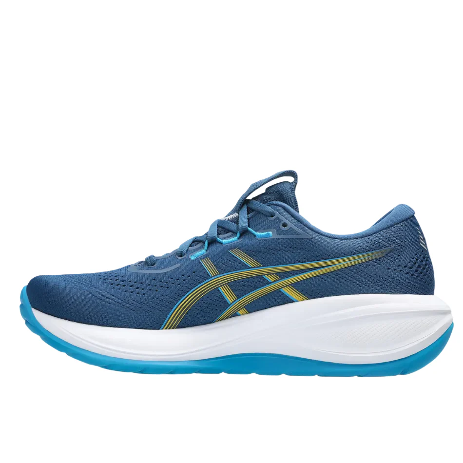 ASICS Men's GEL-CUMULUS 28 Running Shoes in Twilight Blue/Yamabuki SS26 - Image 5