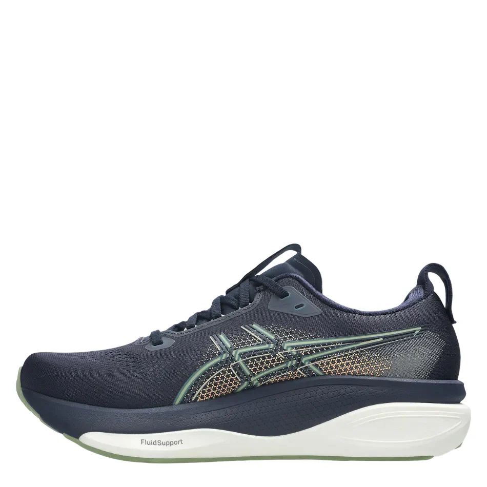 ASICS Men's GEL-KAYANO 33 Running Shoes in Midnight/Khaki Green AW26 - Image 6