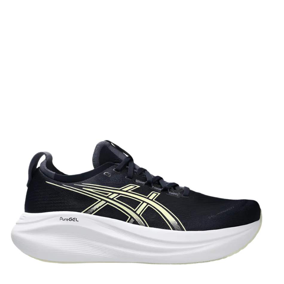 ASICS Men's GEL-NIMBUS 27 Running Shoes in Midnight/Vanilla AW25