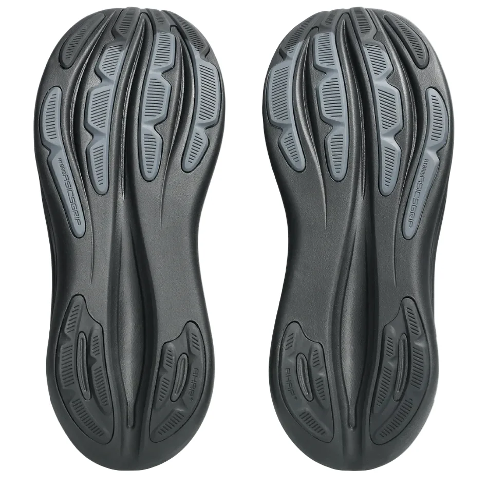 ASICS Men's GEL-NIMBUS 28 Running Shoes in Black/Graphite Grey AW26 - Image 3