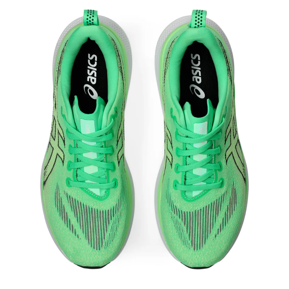 ASICS Men's GLIDERIDE MAX 2 Running Shoes in Vital Green/Black SS26 - Image 2