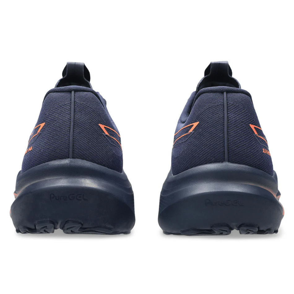 ASICS Men's GT-2000 v14 Running Shoes in Midnight/Vivid Coral AW25 - Image 4
