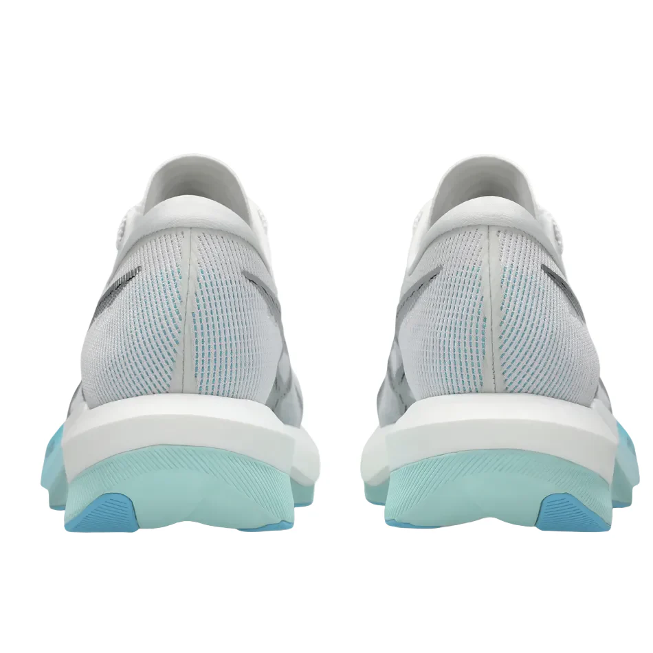 ASICS Unisex Magic Speed 5 Running Shoes in White/Pure Silver AW26 - Image 4