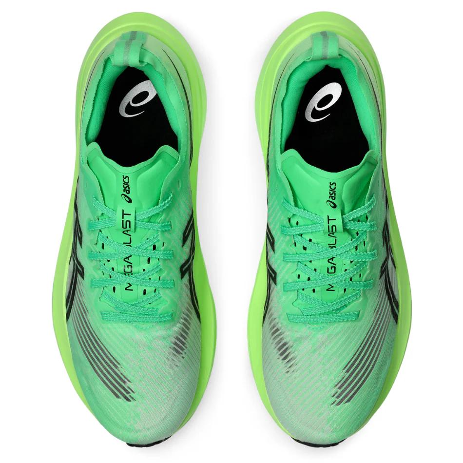 ASICS Unisex MEGABLAST EKIDEN PACK Running Shoes in Vital Green/Black SS26 - Image 2