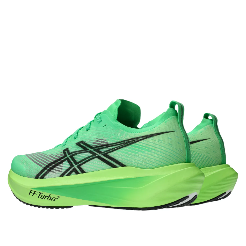 ASICS Unisex MEGABLAST EKIDEN PACK Running Shoes in Vital Green/Black SS26 - Image 3