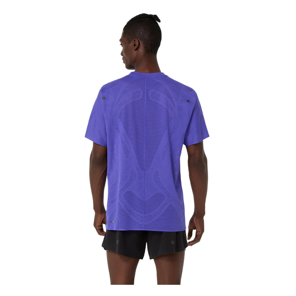 ASICS Men's METARUN SHORT SLEEVED TOP in Cobalt Burst SS26 - Image 2