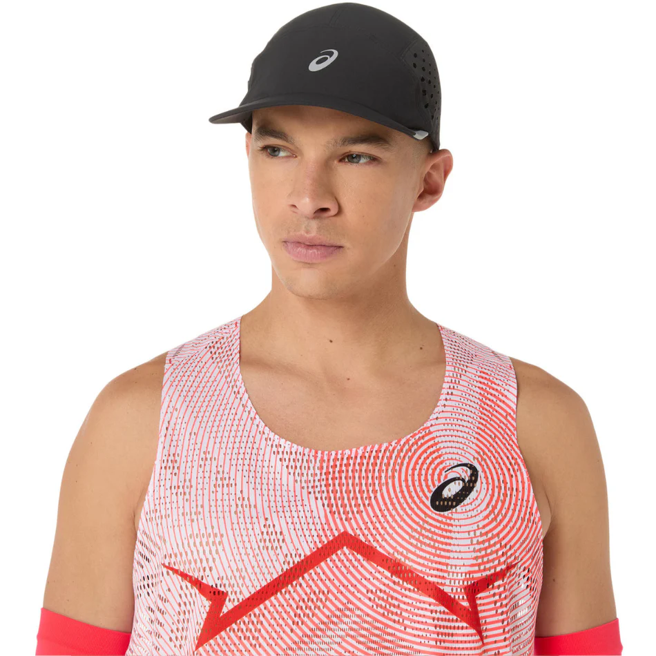 ASICS Men's Metaspeed Running Singlet in Flash Red AW25 - Image 2