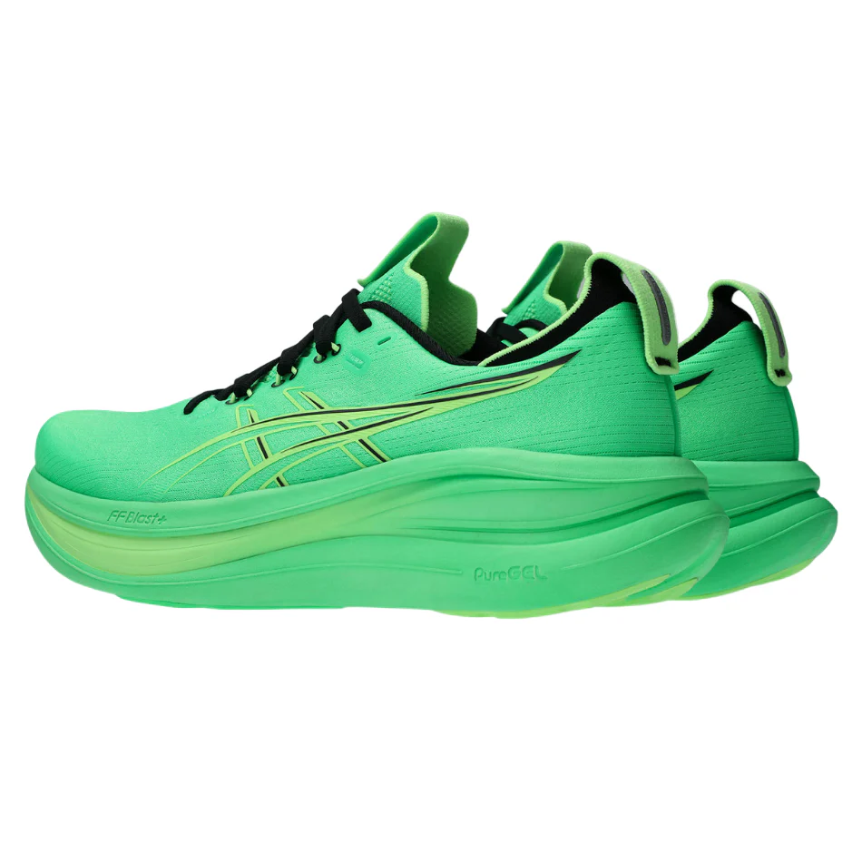 ASICS Men's GEL-NIMBUS 28 Running Shoes in Vital Green/Illuminate Green SS26 - Image 6