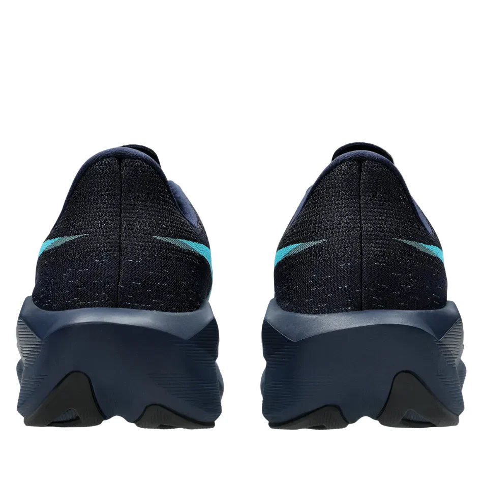 ASICS Men's NOVABLAST 6 Running Shoes in Midnight/Energy Aqua AW26 - Image 4