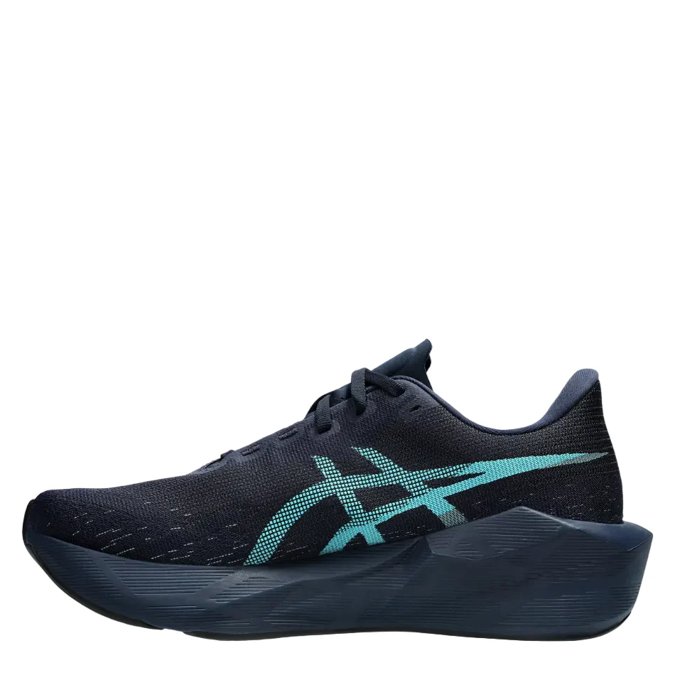 ASICS Men's NOVABLAST 6 Running Shoes in Midnight/Energy Aqua AW26 - Image 6