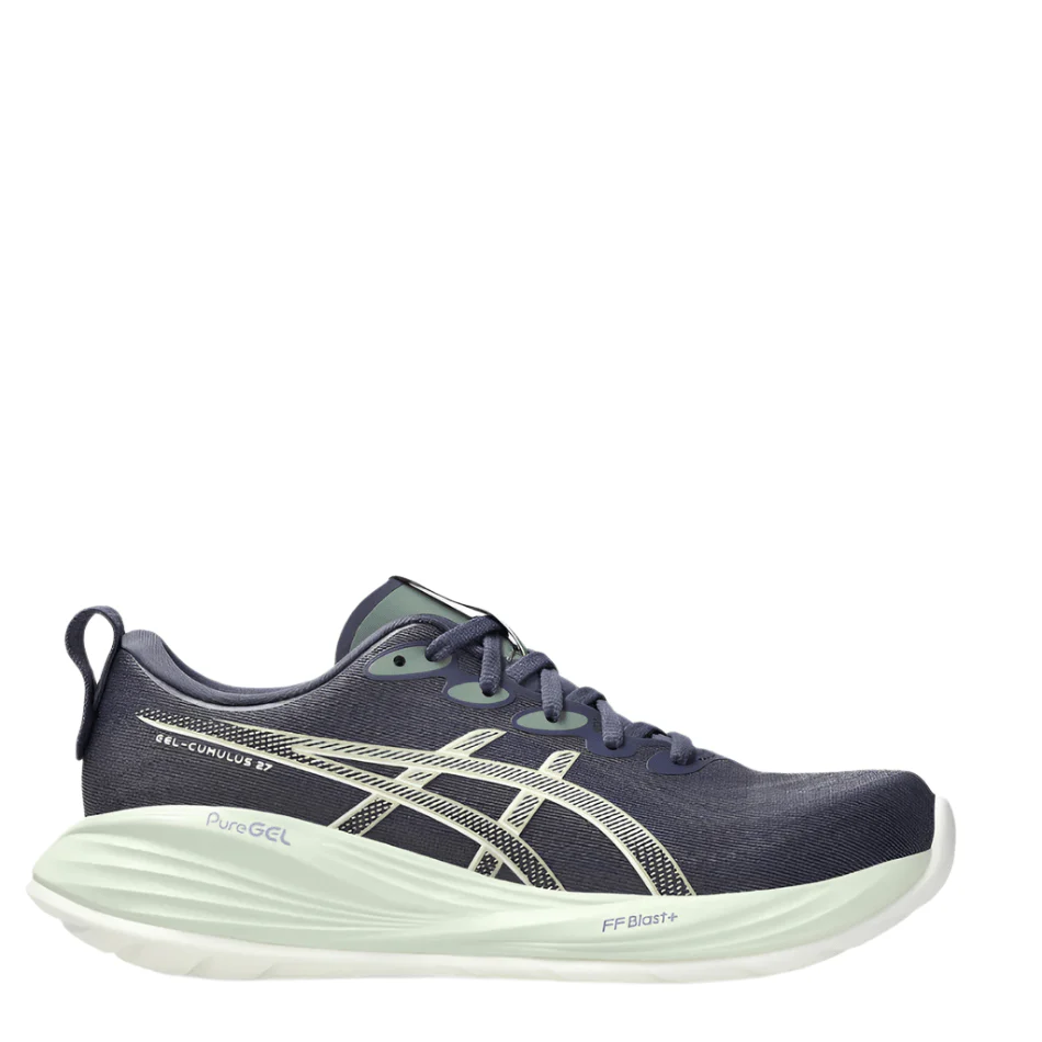 ASICS Women's GEL-CUMULUS 27 Running Shoes in Indigo Fog/Cream AW25