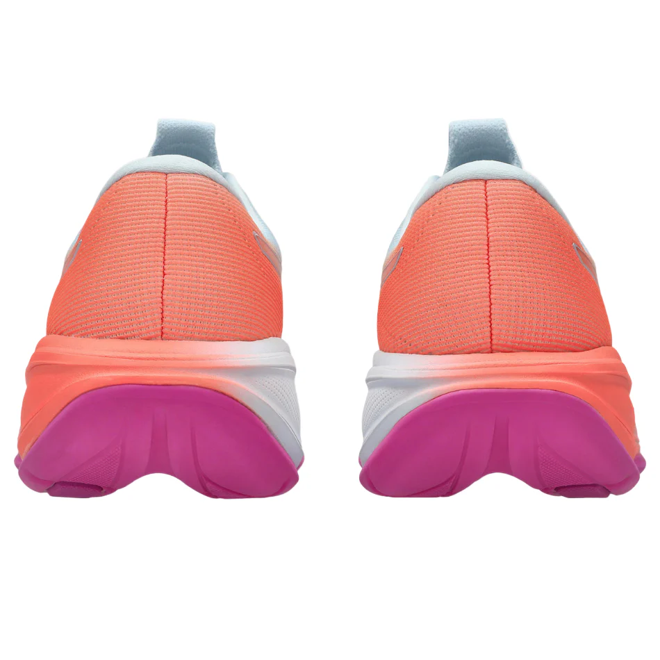 ASICS Women's GEL-CUMULUS 28 Sunny Sizzle Running Shoes in Sky/Sun Coral SS26 - Image 5