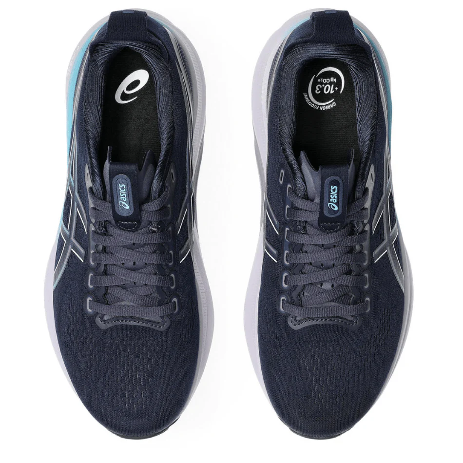 ASICS Women's GEL-KAYANO 32 Running Shoes in Midnight/Stillwater AW25 - Image 2