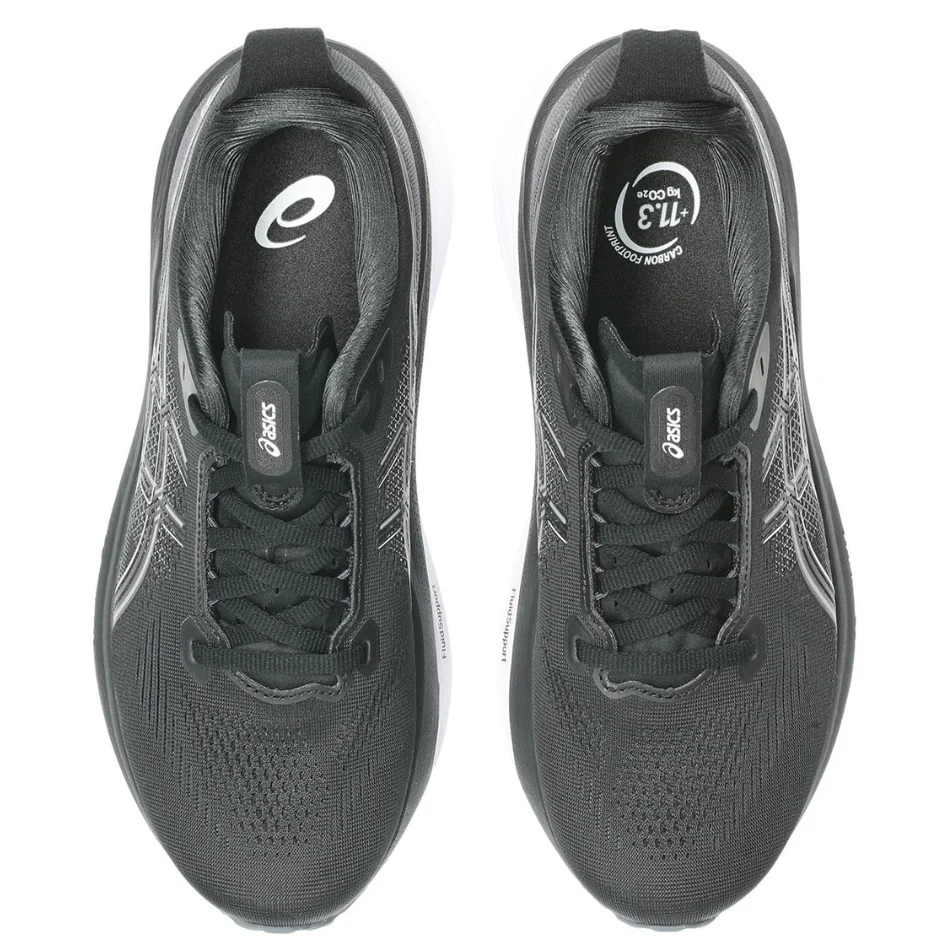 ASICS Women's GEL-KAYANO 33 Running Shoes in Black/White AW26 - Image 2