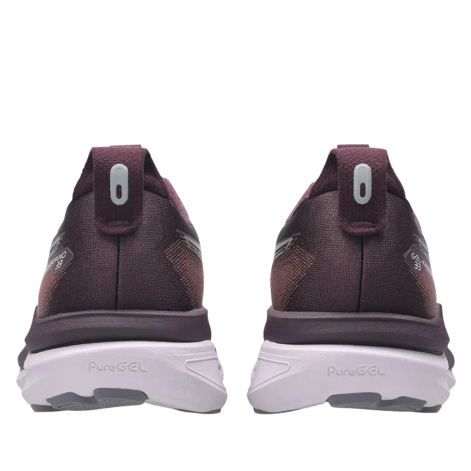 ASICS Women's GEL-KAYANO 33 Running Shoes in Dark Aubergine/Dahlia AW26 - Image 4