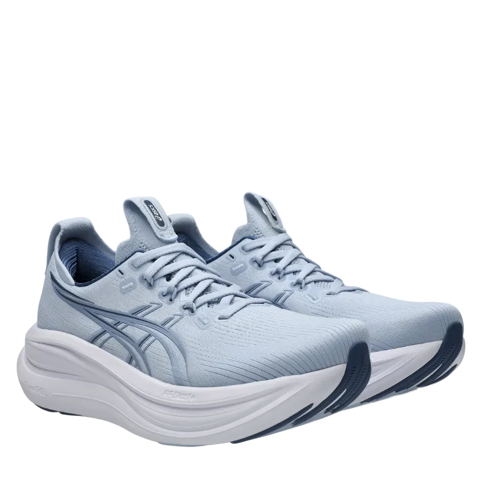 ASICS Women's GEL-NIMBUS 28 Running Shoes in Solid Air/Calm Indigo AW26 - Image 5
