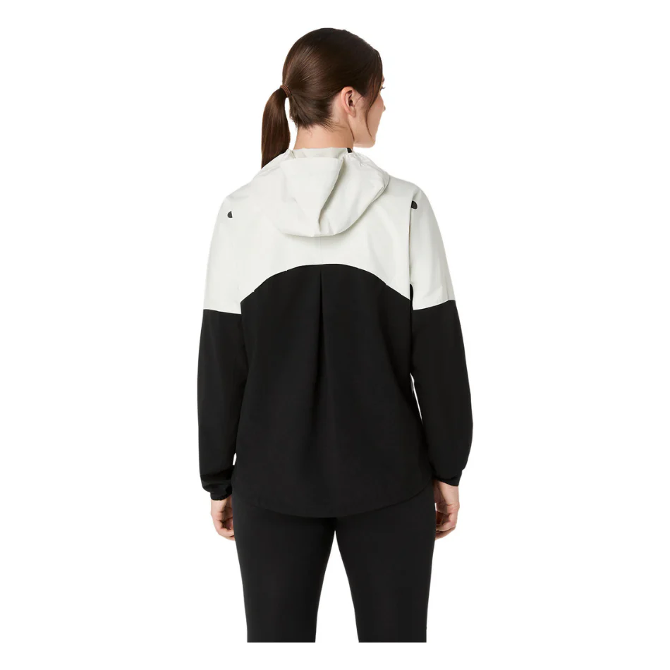 ASICS Women's METARUN LEGEND JACKET in Performance Black/Cream SS26 - Image 2