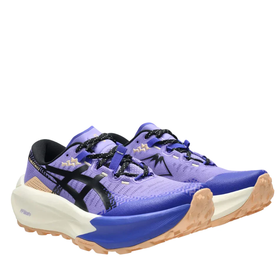 ASICS Women's TRABUCO MAX 5 Trail Running Shoes in Amethyst/Black SS26 - Image 4
