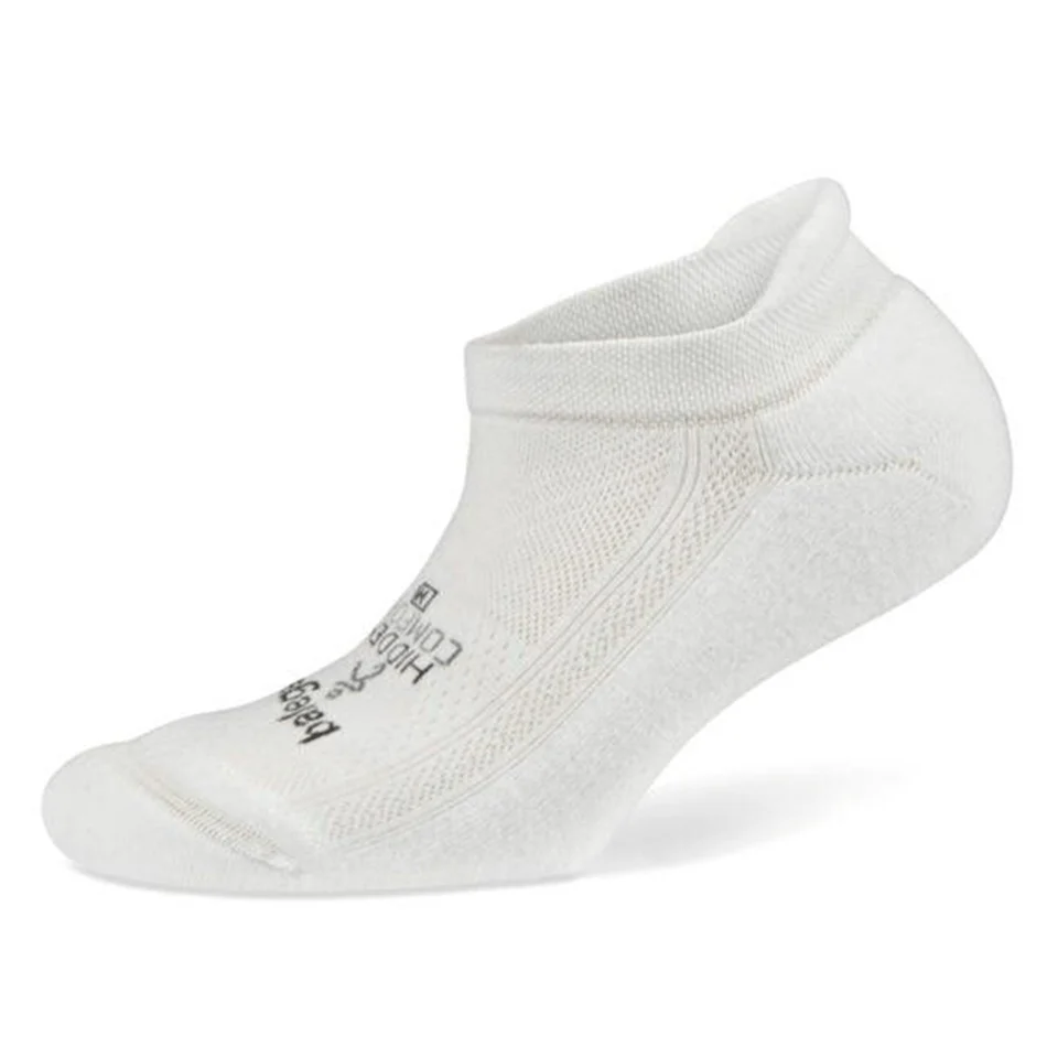 Balega Unisex Hidden Comfort Running Socks in White