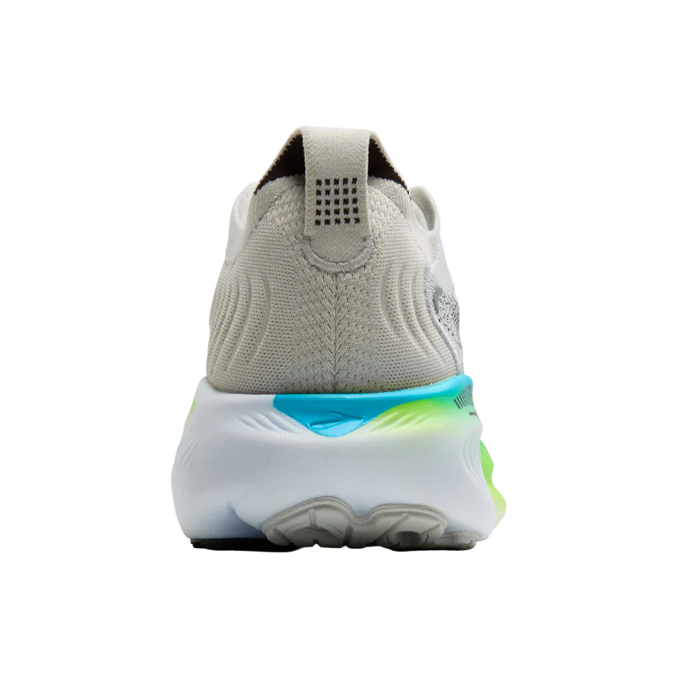 Brooks Men's Adrenaline GTS 25 Running Shoes in Oyster/Green Gecko/Blue SS26 - Image 3