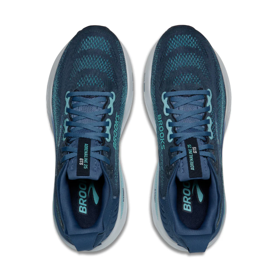 Brooks Men's Adrenaline GTS 25 Wide Fitting 2E Running Shoes in Spellbound/Moonlight/Ipanema SS26 - Image 2