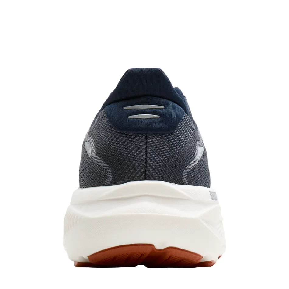 Brooks Men's Ghost 18 Running Shoes in Navy Blazer/Red Earth/Blue AW26 - Image 3