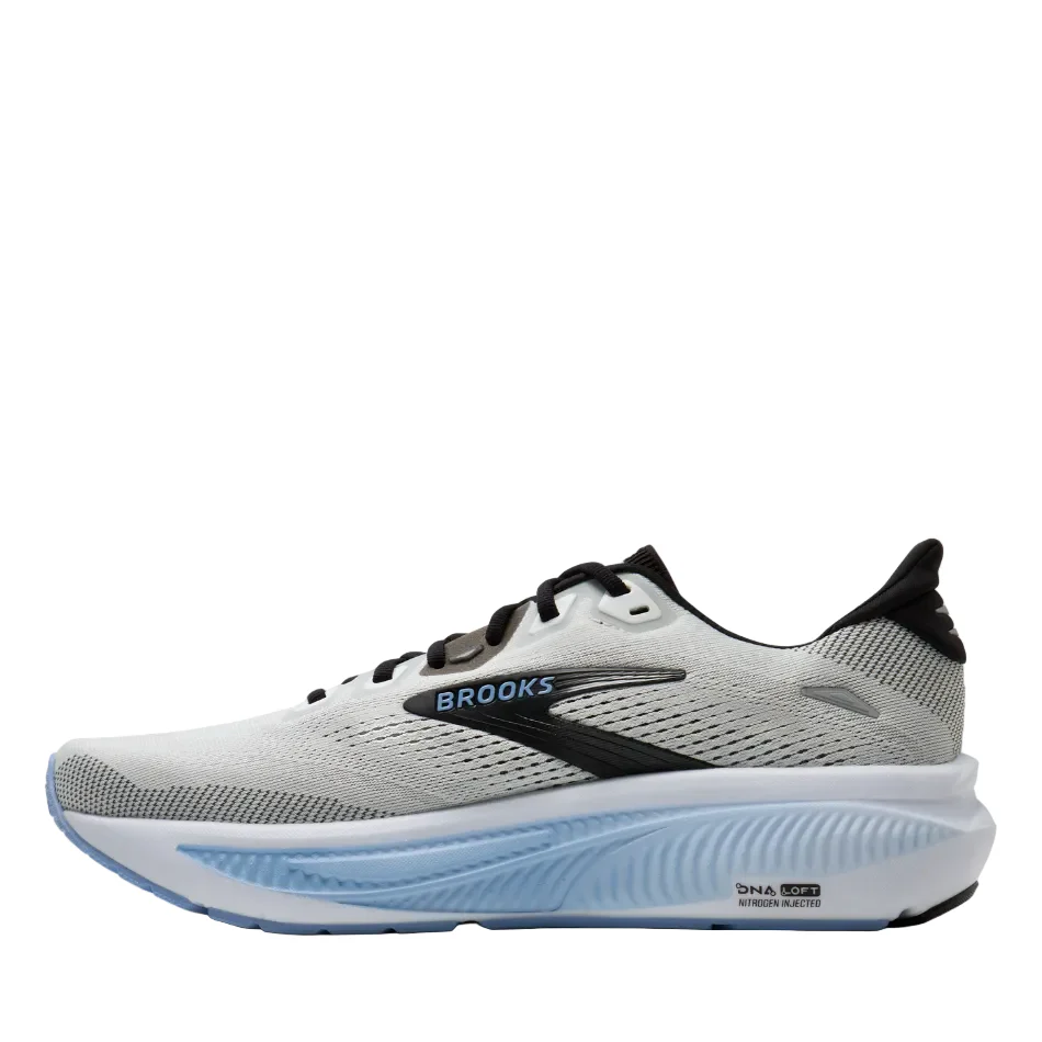 Brooks Men's Ghost 18 Running Shoes in White/Black/Open Air AW26 - Image 5
