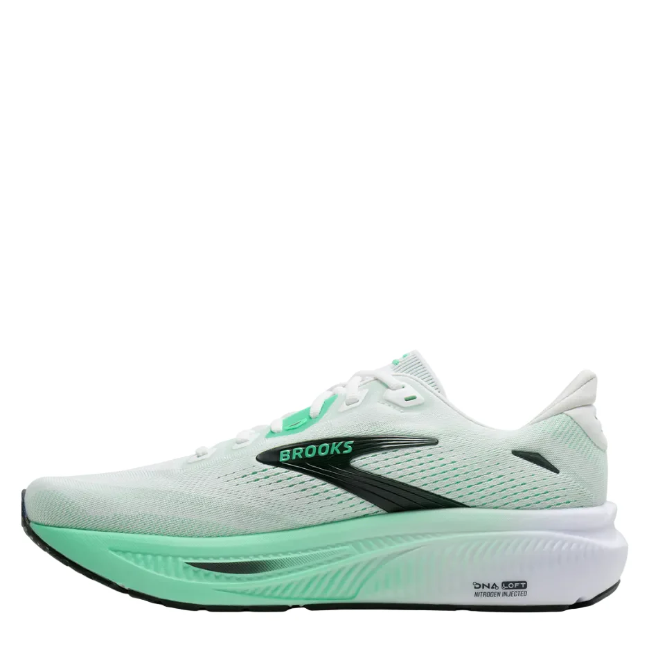 Brooks Men's Ghost 18 Running Shoes in White/Spring Bud/Spruce AW26 - Image 5